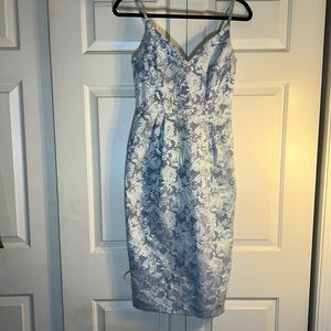 ASOS blue floral dress